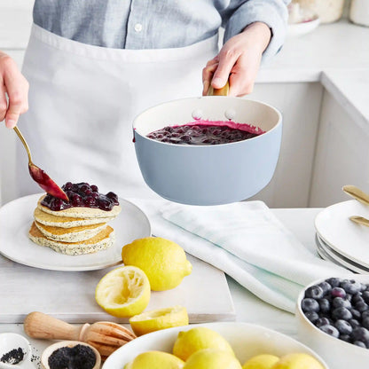 Reserve Pro Ceramic Nonstick 10-Piece Cookware Set | Glacier