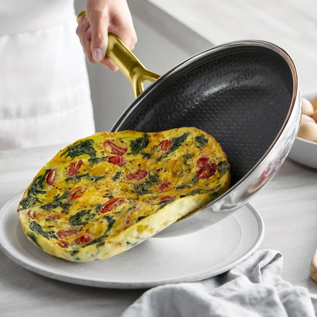 Spectra Gold Thermobond Hybrid Ceramic Nonstick 10-Piece Cookware Set