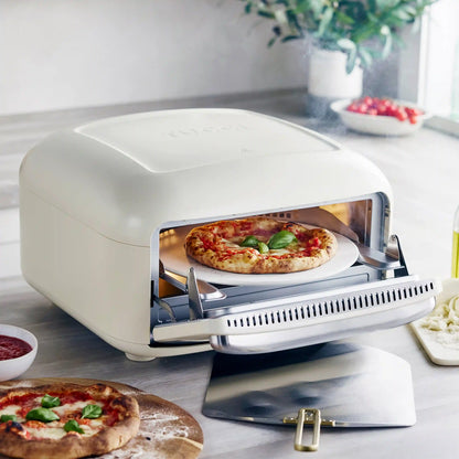 Stanley Tucci™ Indoor and Outdoor Pizza Oven | Carrara White