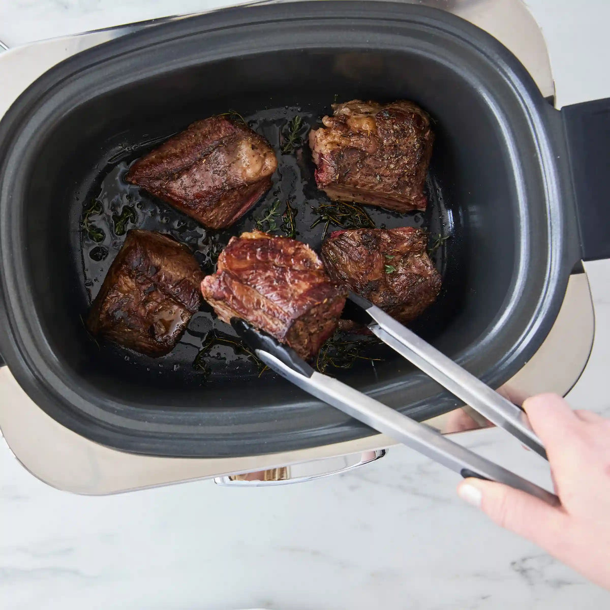Elite 14-in-1 6-Quart Slow Cooker | Cloud Cream