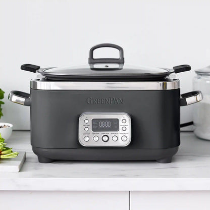 Elite 14-in-1 6-Quart Slow Cooker | Graphite