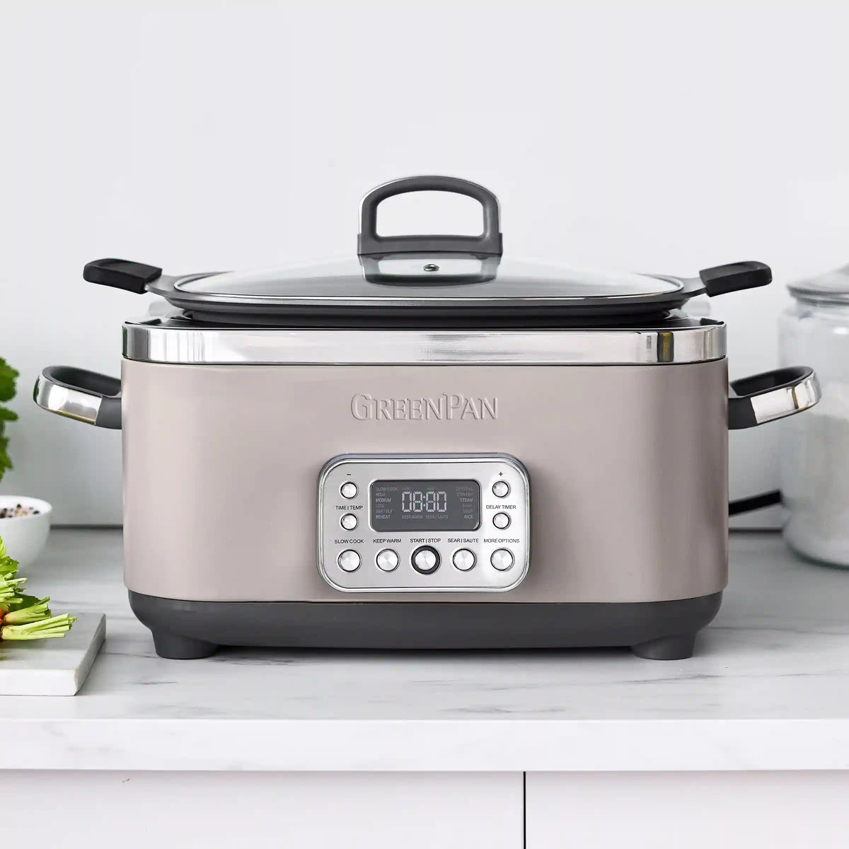Elite 14-in-1 6-Quart Slow Cooker | Clay