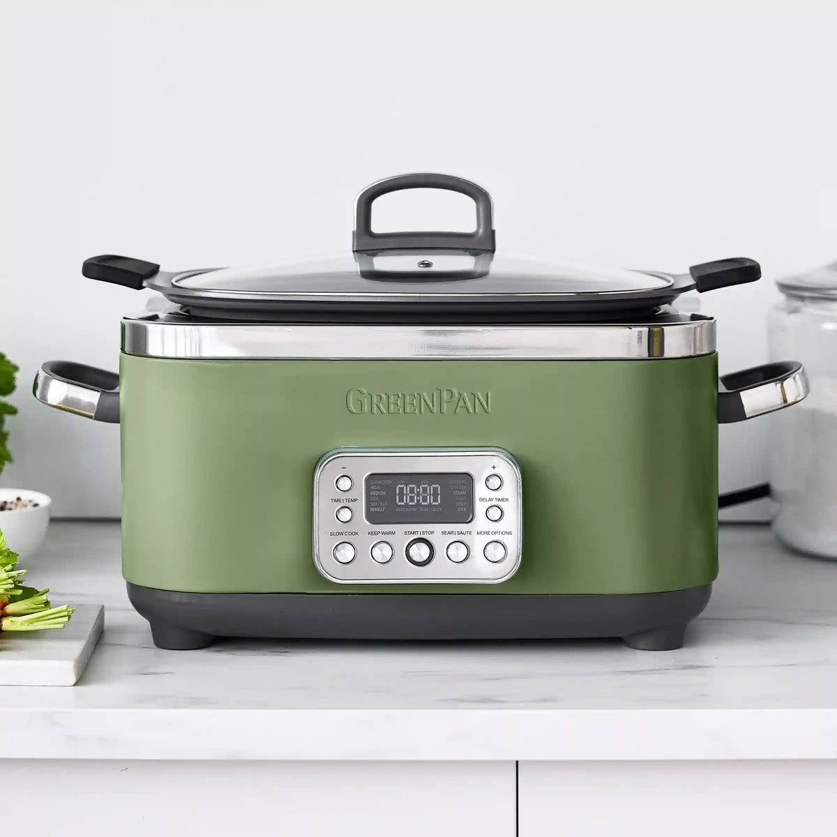 Elite 14-in-1 6-Quart Slow Cooker | Sage