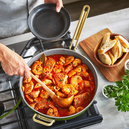 Stanley Tucci™ Ceramic Nonstick 6.5-Quart Essential Stanley Pan | Tuscan Olive