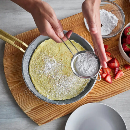 Stanley Tucci™ Ceramic Nonstick 10" Crepe and Omelette Pan | Tuscan Olive