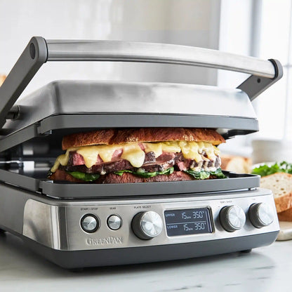 Elite Multi Grill & Griddle with Waffle Plates | Graphite