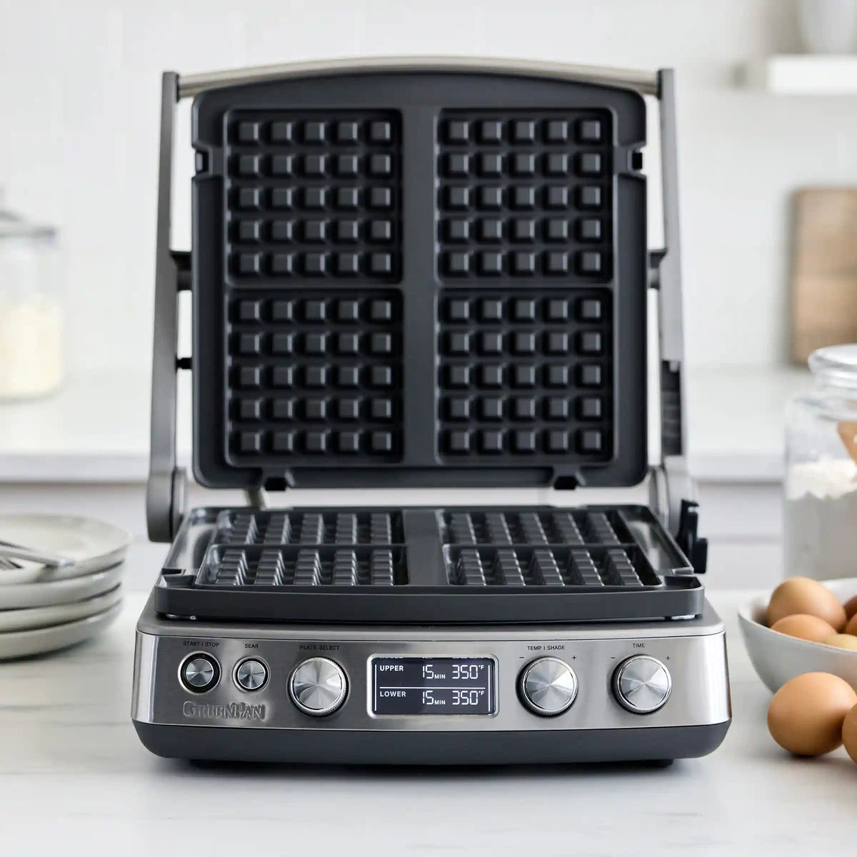 Elite Multi Grill & Griddle Waffle Plates
