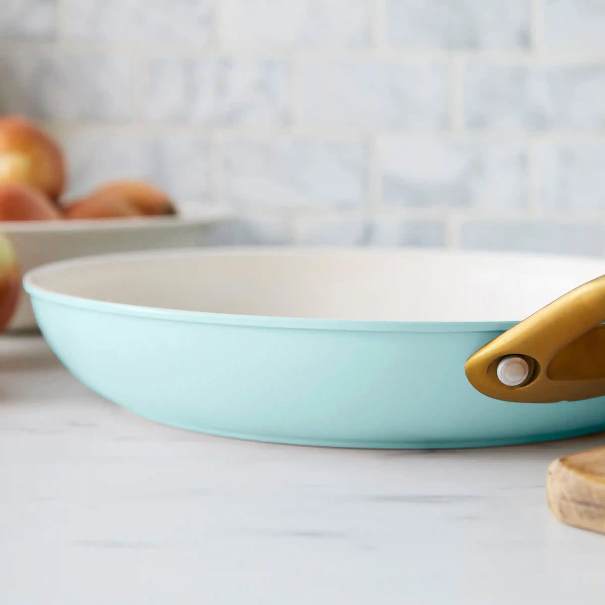 Reserve Pro Ceramic Nonstick 10" and 12" Frypan Set | Seaside