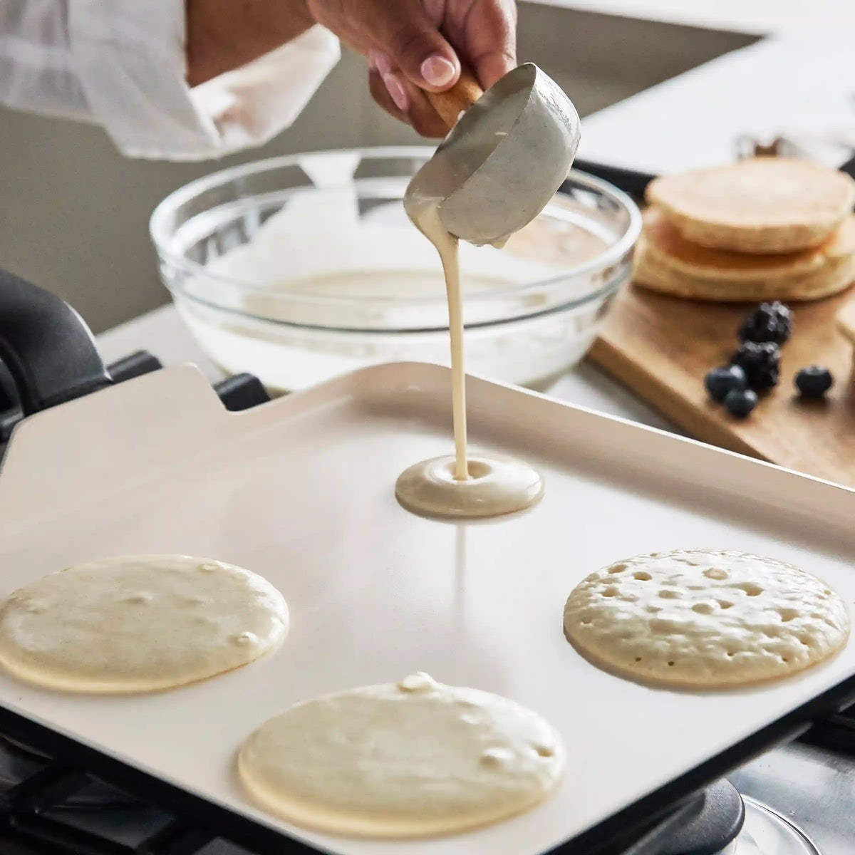 Rio Advanced Ceramic Nonstick 11" Square Griddle | Black