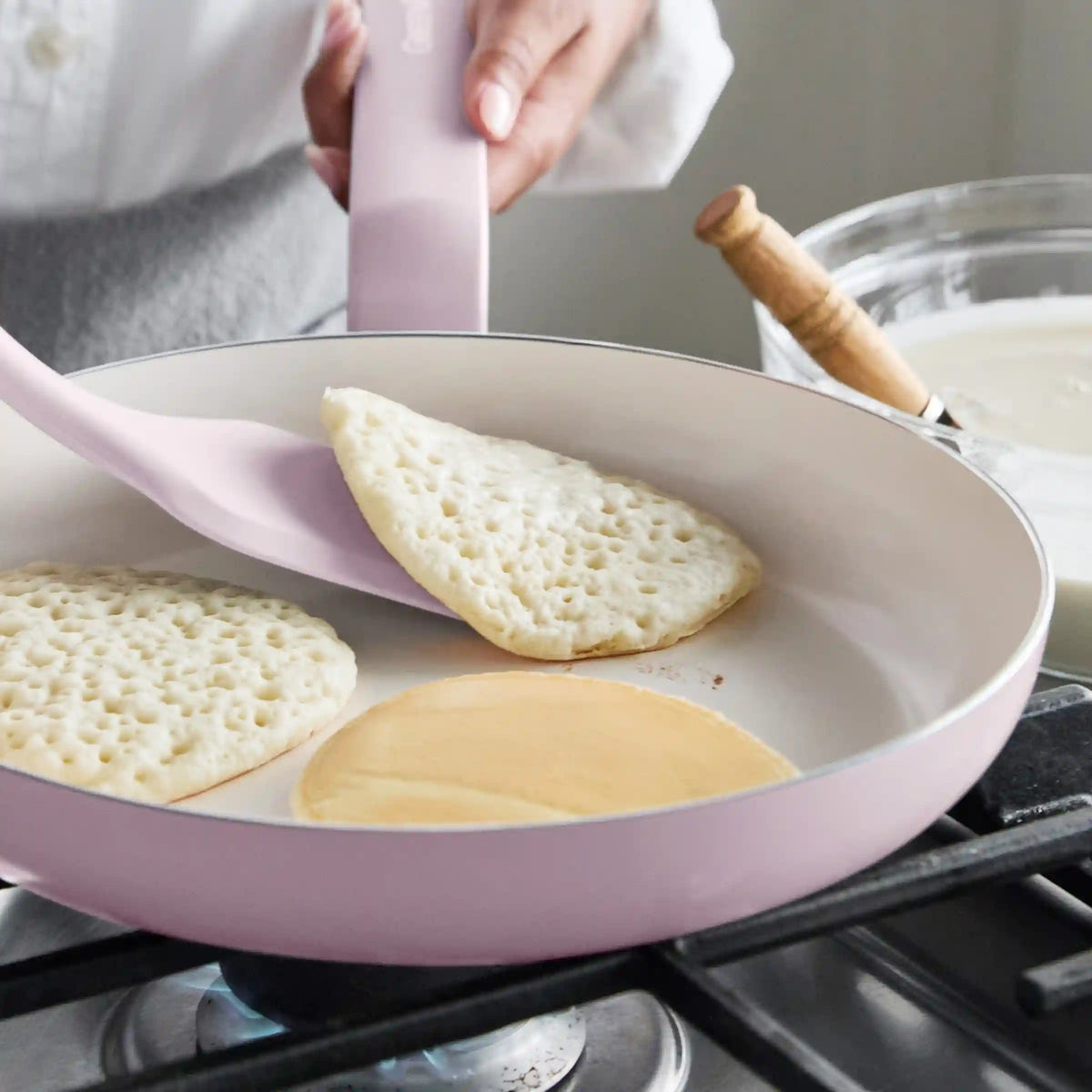 Rio Advanced Ceramic Nonstick 10" & 12" Frypan Set | Pink