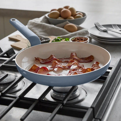 Rio Advanced Ceramic Nonstick 10-Piece Cookware Set | Dutch Blue