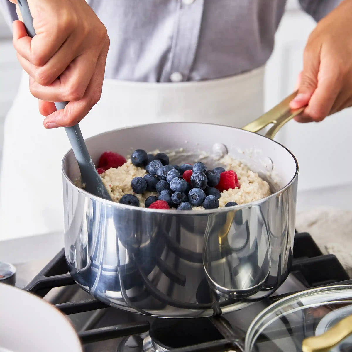 Nova Gallery Stainless Steel 10-Piece Cookware Set