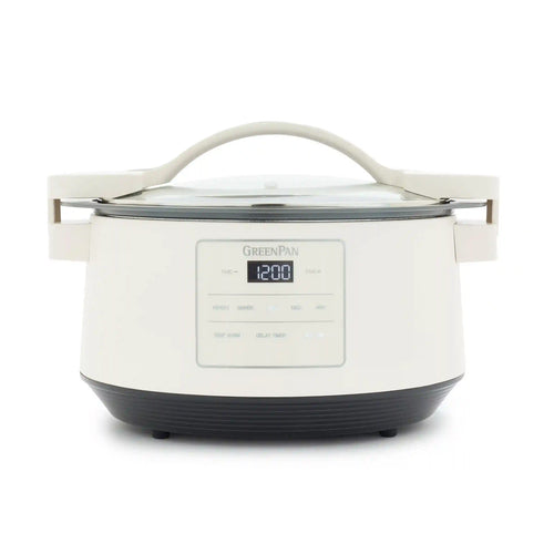 8-Quart Locking Lid Slow Cooker | Cloud Cream