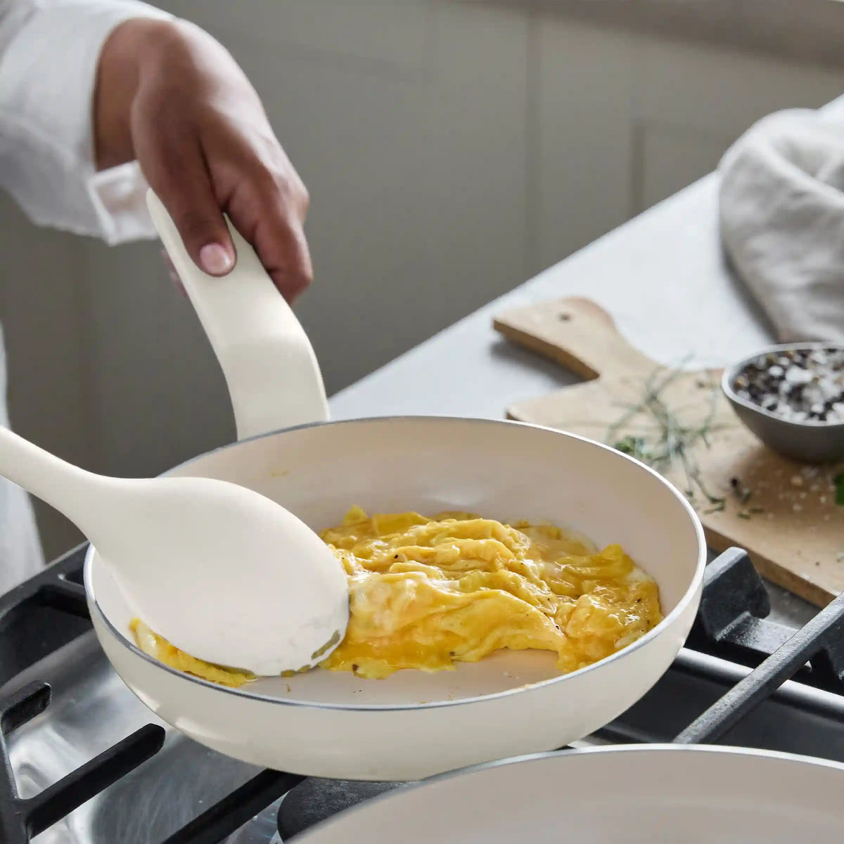 Rio Advanced Ceramic Nonstick 8" Frypan | Cream