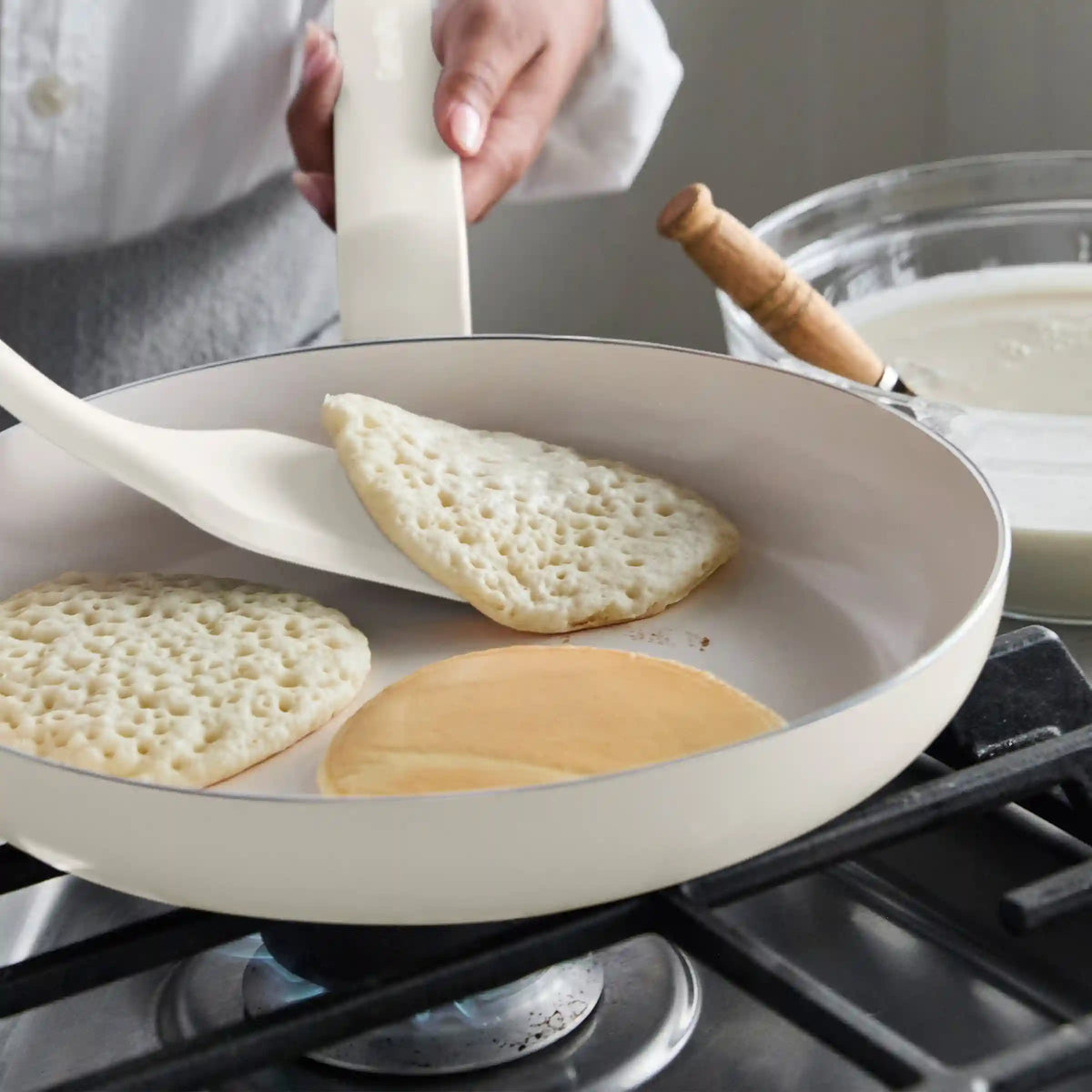 Rio Advanced Ceramic Nonstick 12" Frypan | Cream
