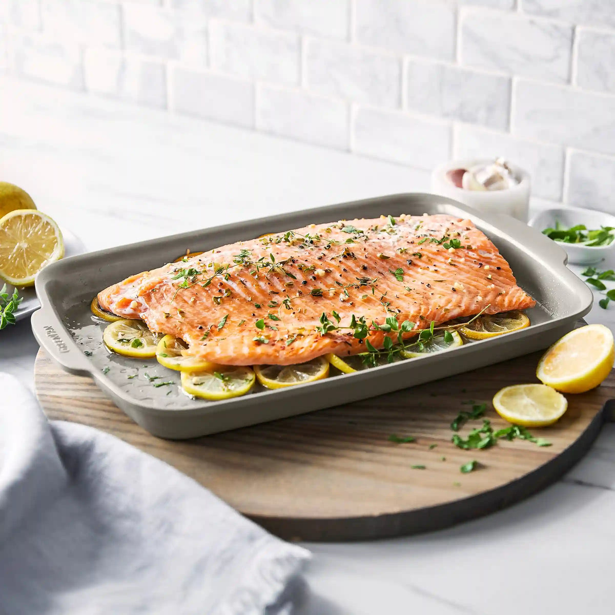 Premiere Ovenware Ceramic Nonstick 4-Piece Set | Taupe