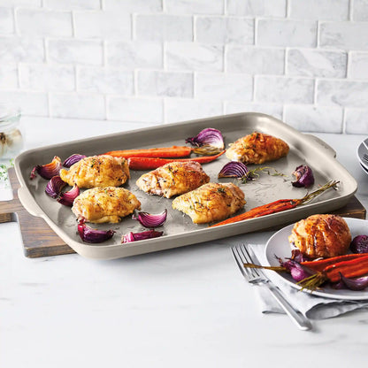 Premiere Ovenware Ceramic Nonstick 6-Piece Set | Taupe