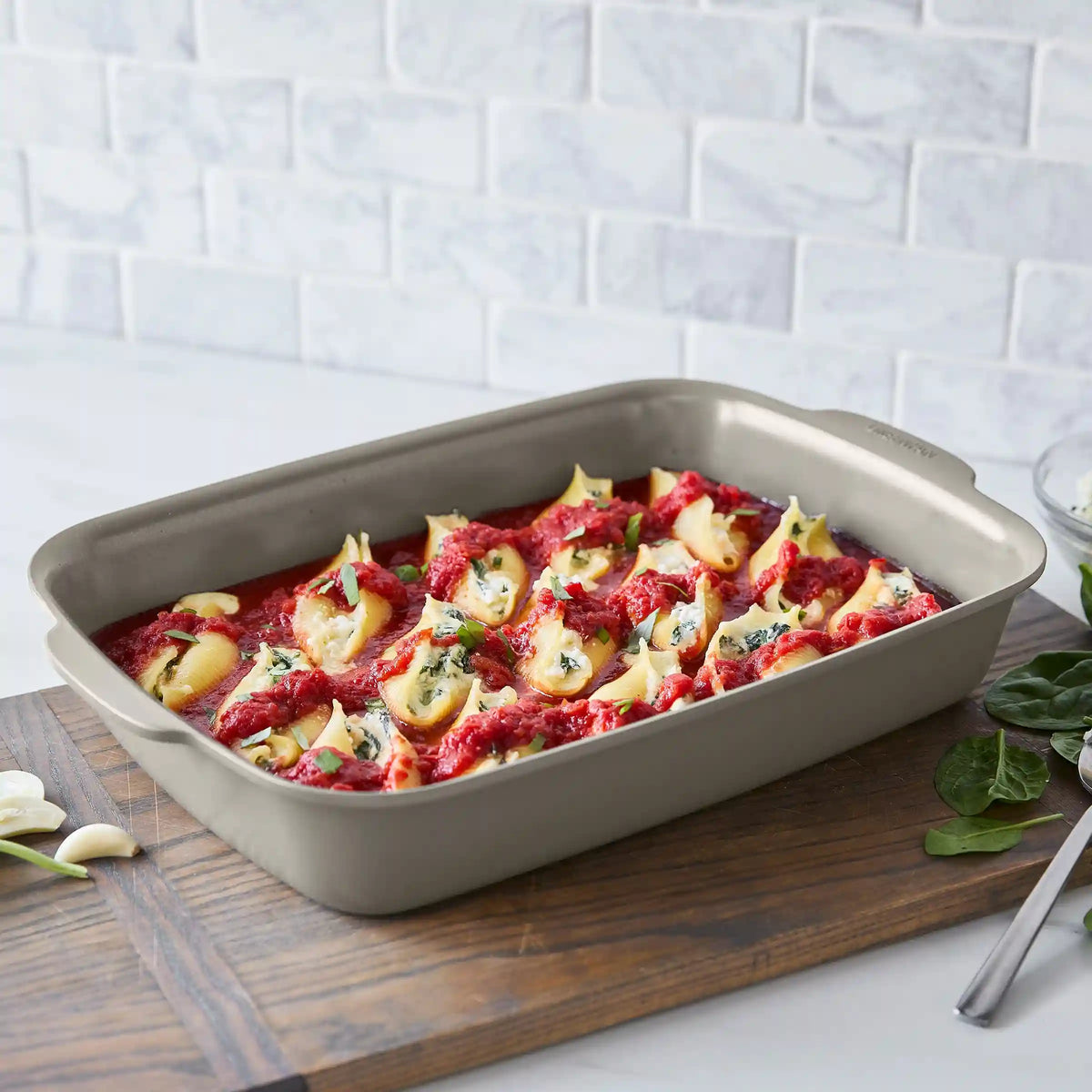 Valencia Pro and Premiere Ovenware 24-Piece Set | Taupe