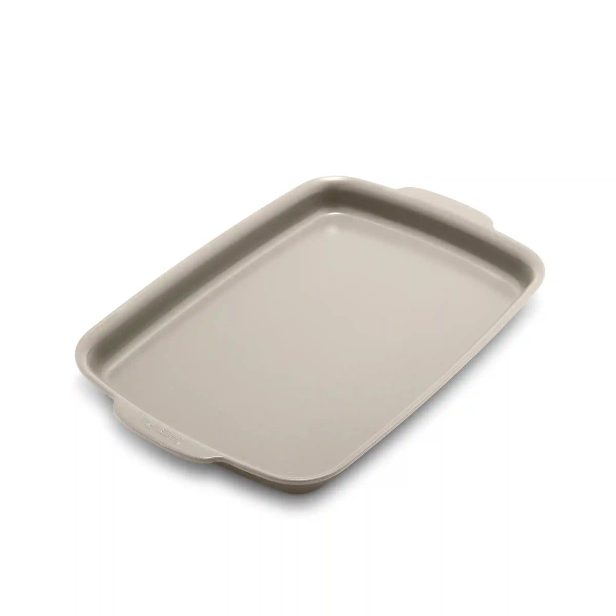 Premiere Ovenware Ceramic Nonstick 13" x 9" Quarter Sheet Pan | Taupe
