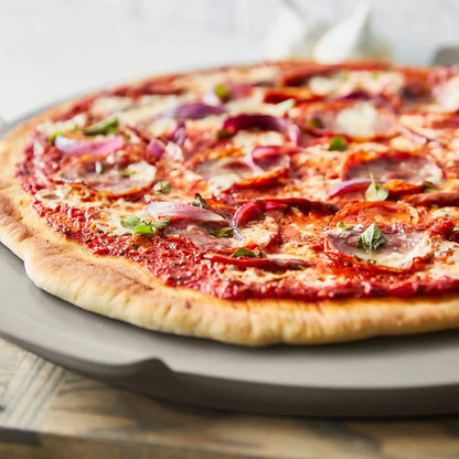 Premiere Ovenware 16.5" Round Pizza Baker | Taupe