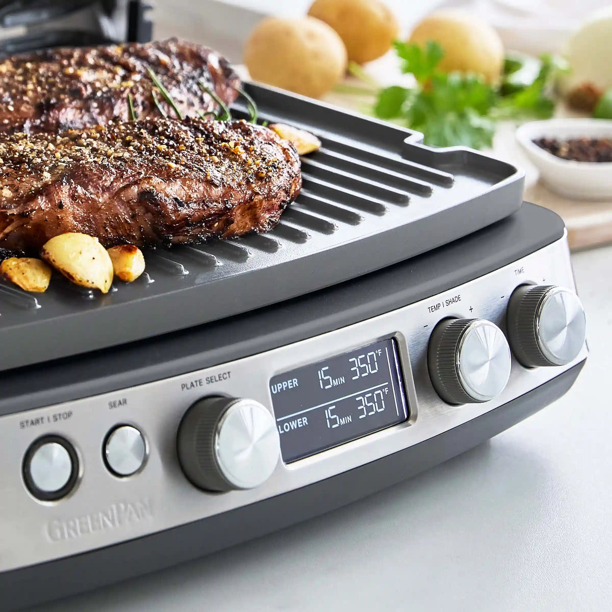 Elite Multi Grill & Griddle | Graphite
