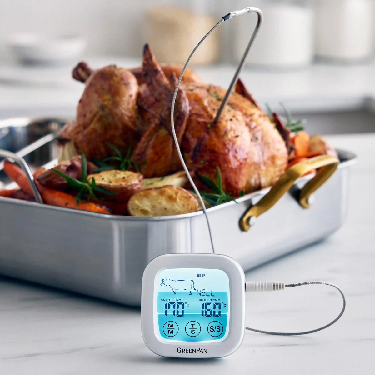AccuRead Digital Oven Thermometer and Timer