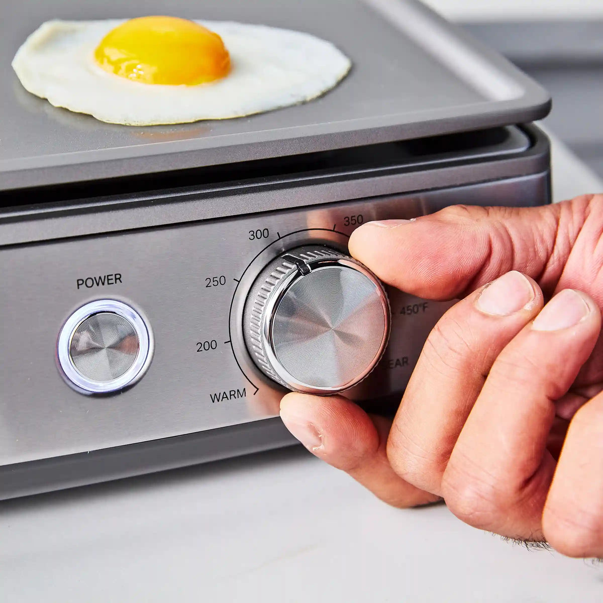 Ultimate Countertop Griddle | Premiere Stainless Steel