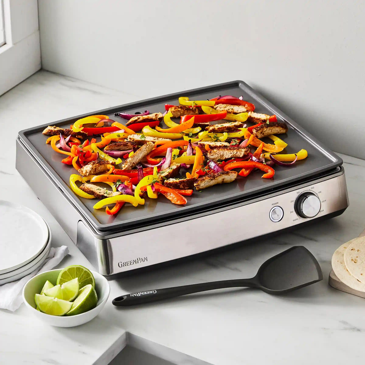 Ultimate Countertop Griddle | Premiere Stainless Steel