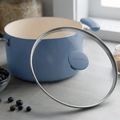 Rio Advanced Ceramic Nonstick 12-Piece Cookware Set | Dutch Blue