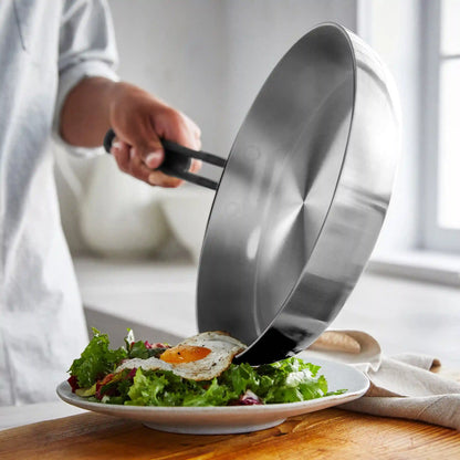 Stanley Tucci™ Uncoated Stainless Steel Ceramic Nonstick 9-Piece Cookware Set