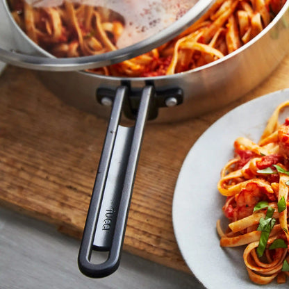 Stanley Tucci™ Uncoated Stainless Steel Ceramic Nonstick 9-Piece Cookware Set