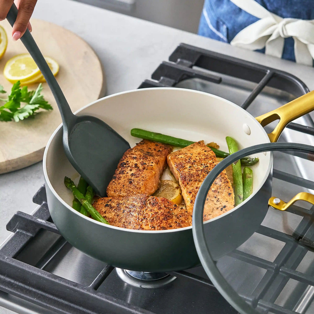 Reserve Pro Ceramic Nonstick 11-Piece Cookware Set | Spruce