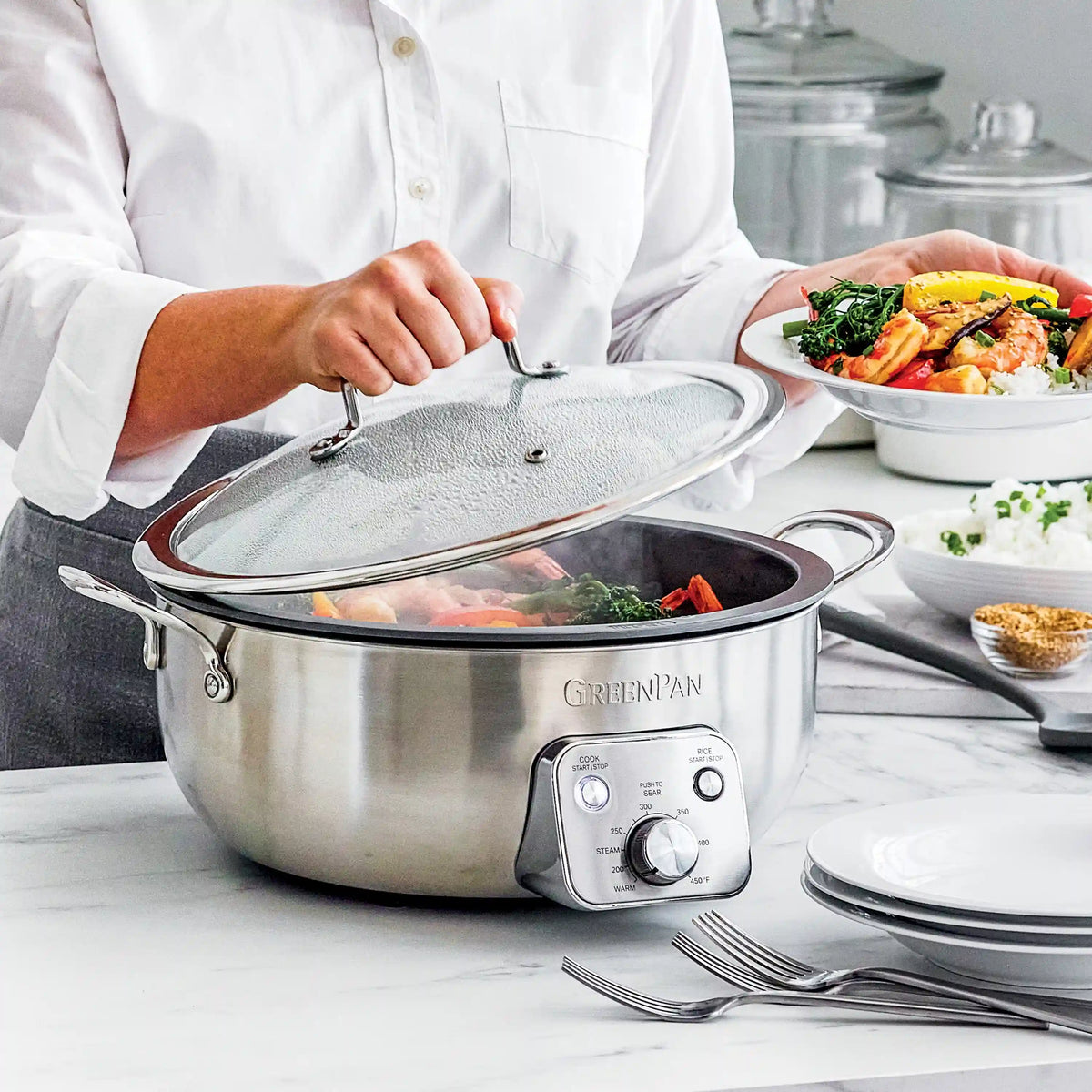 Premiere 6-Quart Electric Wok