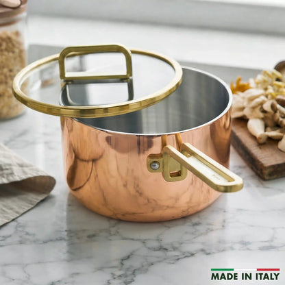 Stanley Tucci™ Copperply 4-Quart Saucepan with Lid
