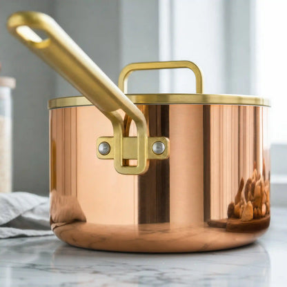 Stanley Tucci™ Copperply 4-Quart Saucepan with Lid