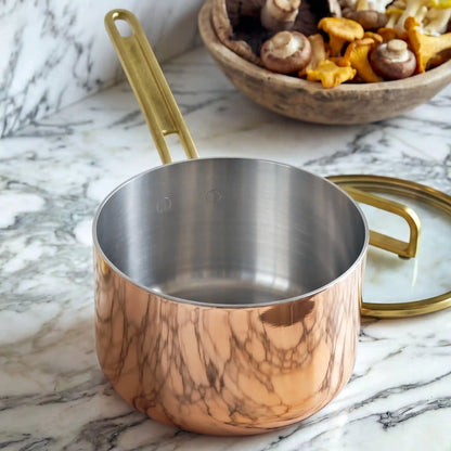 Stanley Tucci™ Copperply 4-Quart Saucepan with Lid