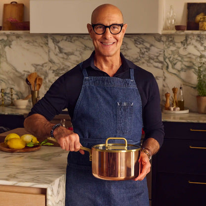 Stanley Tucci™ Copperply 4-Quart Saucepan with Lid