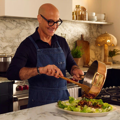 Stanley Tucci™ Copperply 4-Quart Sauté Pan with Lid