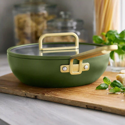 Stanley Tucci™ Ceramic Nonstick 3.25-Quart Piccolo Pan | Tuscan Olive
