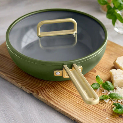 Stanley Tucci™ Ceramic Nonstick 3.25-Quart Piccolo Pan | Tuscan Olive