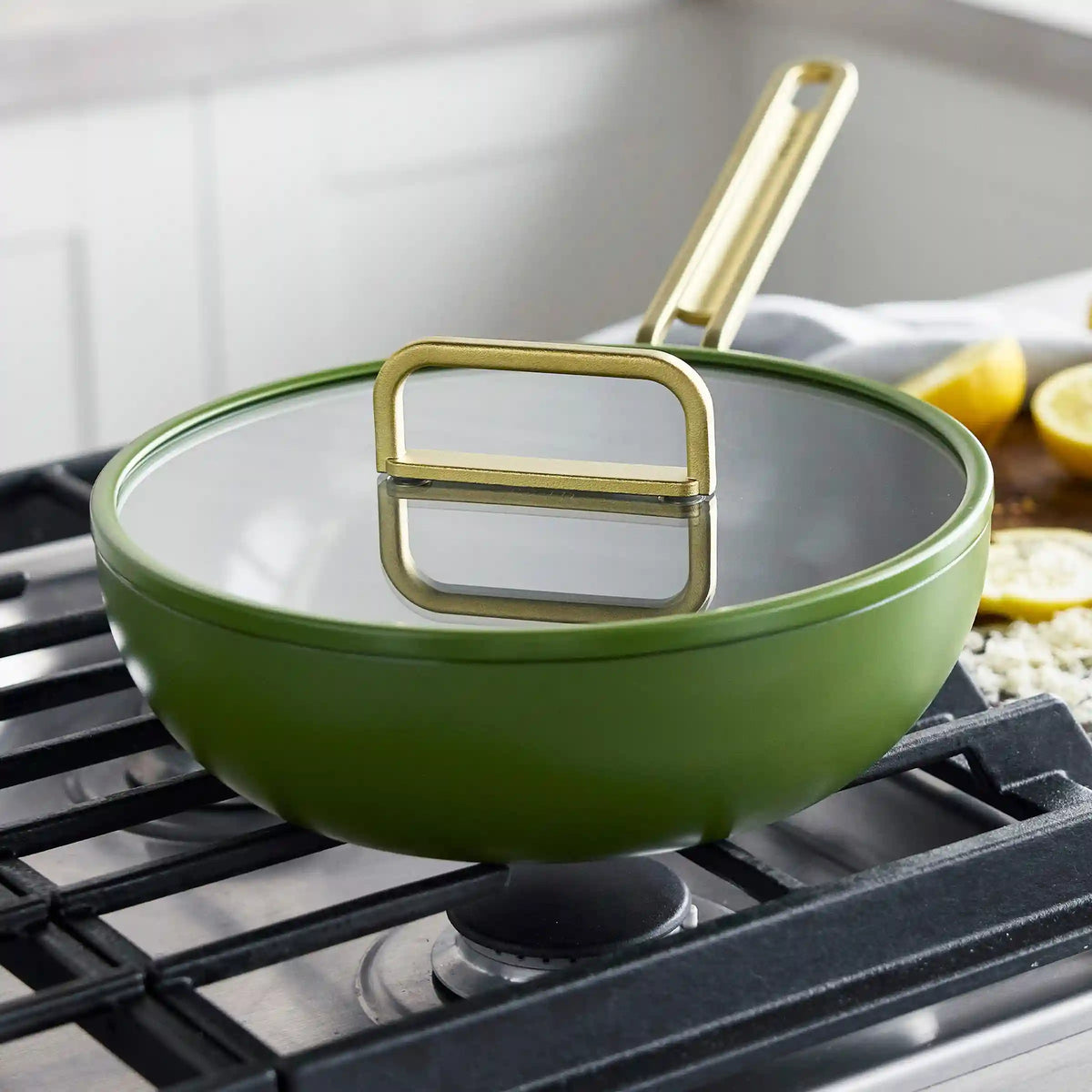 Stanley Tucci™ Ceramic Nonstick 3.25-Quart Piccolo Pan | Tuscan Olive