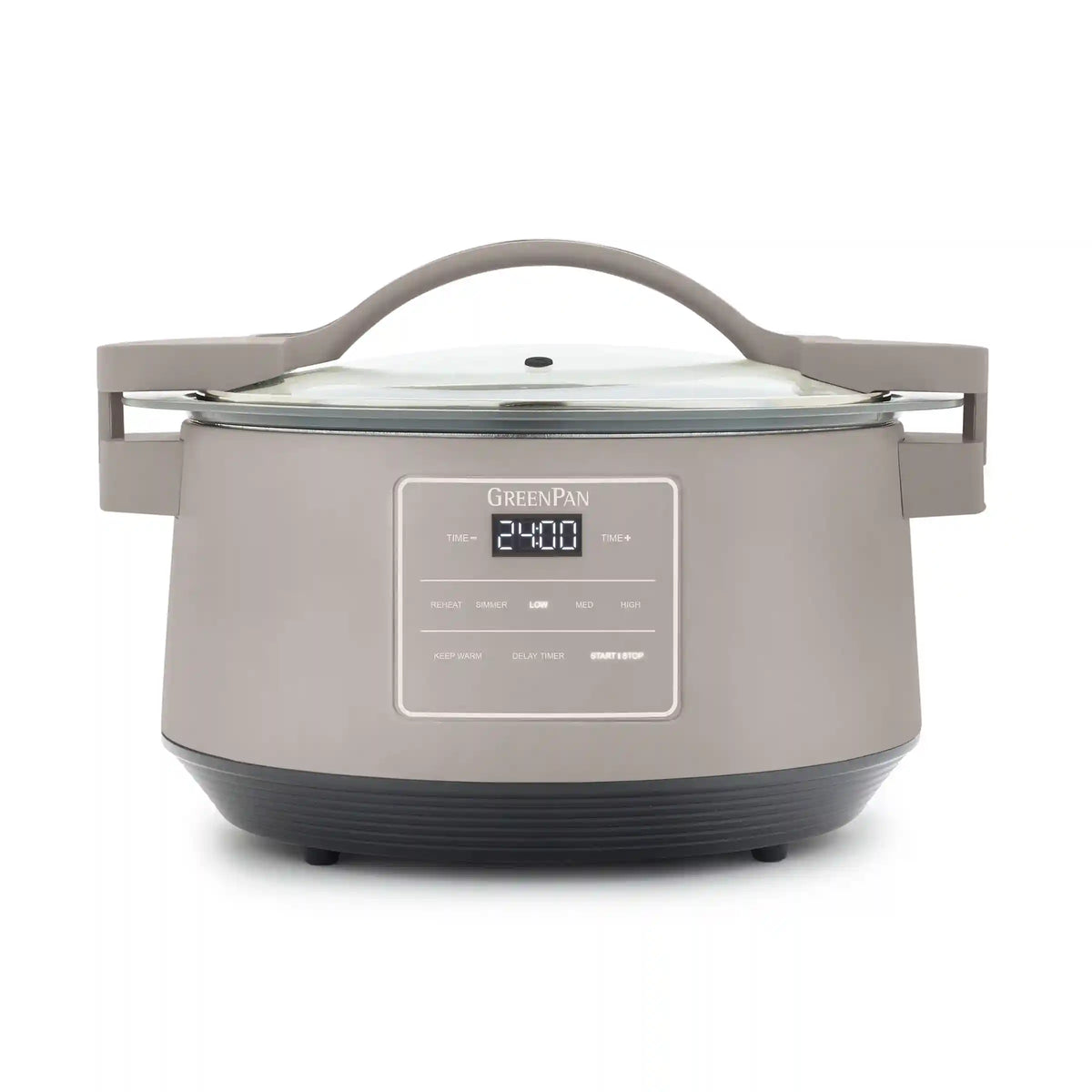 8-Quart Locking Lid Slow Cooker | Clay