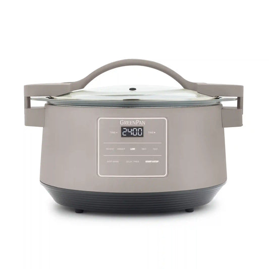 8-Quart Locking Lid Slow Cooker | Clay