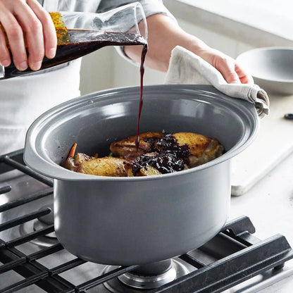 8-Quart Locking Lid Slow Cooker | Clay