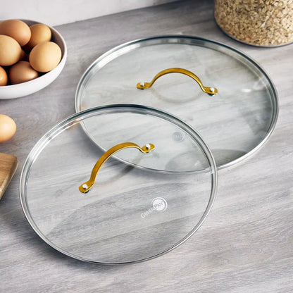 GreenPan Reserve Glass Lid Set - 10" & 12"