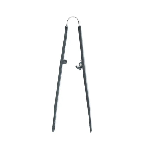 Platinum Silicone Tongs | Gray