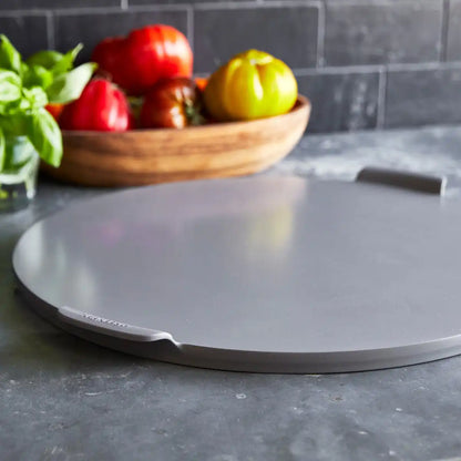 Premiere Ovenware 16.5" Round Pizza Baker | Gray