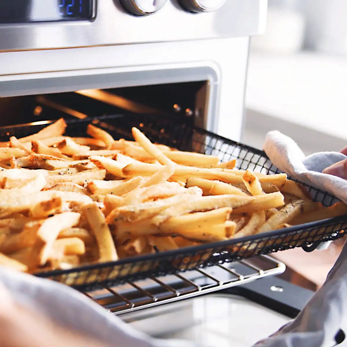 Elite Convection Air Fryer Toaster Oven | Premiere Stainless Steel