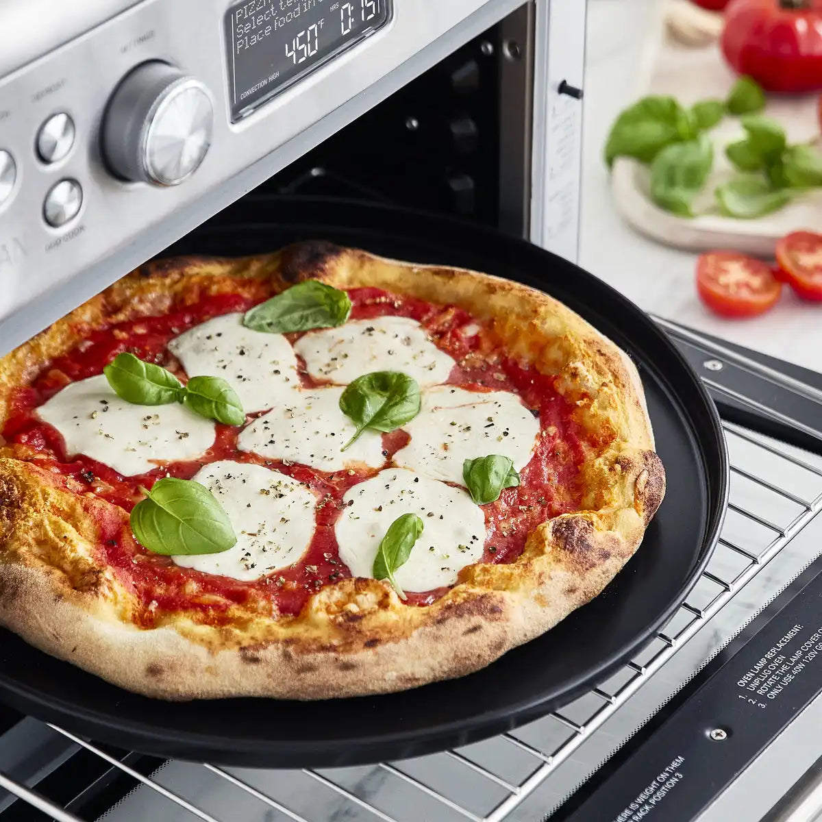Elite Convection Air Fryer Toaster Oven | Premiere Stainless Steel