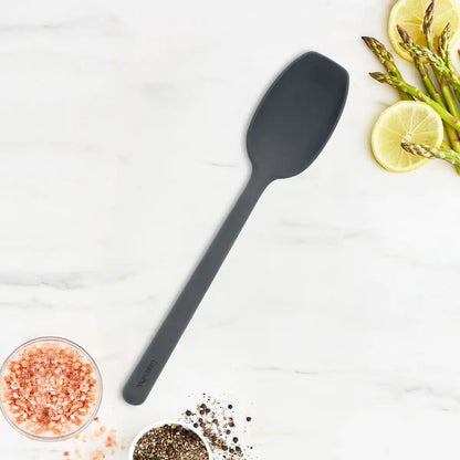 Platinum Silicone Flat Head Spoon | Gray